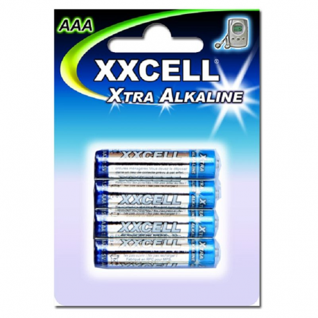 Piles XXCell LR03 blister de 4 - le lot de 12