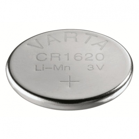 Piles boutons CR1620 Lithium 3V Varta - le lot de 10