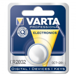 Piles boutons CR2032 Lithium 3V Varta - le lot de 10
