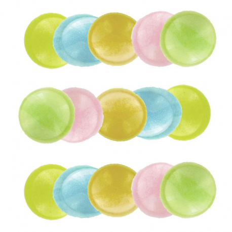 Cachets poudre Soucoupes - tubo de 100