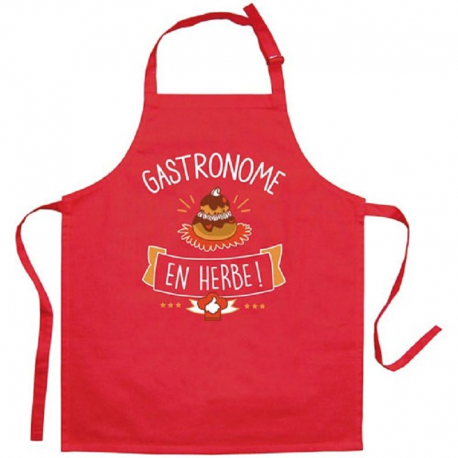 Tablier enfant ROUGE T&B Maison