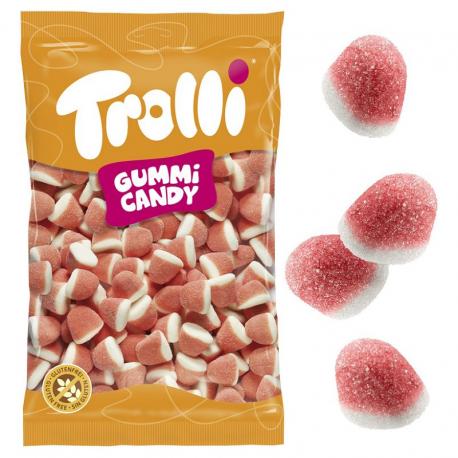 Cônes candies fraise Trolli - sachet de 1kg