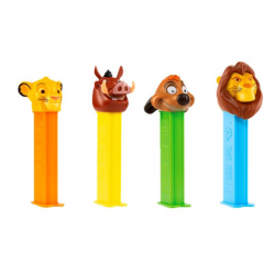 ~Pez figurine Roi Lion + recharge - le lot de 12