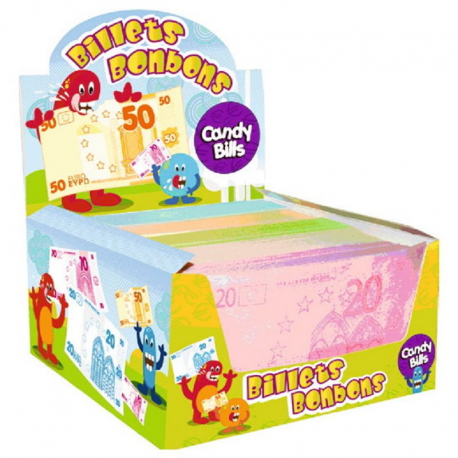 Billets de banque €uro bonbon - la boîte de 400