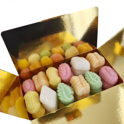 Fondants assortis Figurines en sucre de NOEL - ballotin de 500g