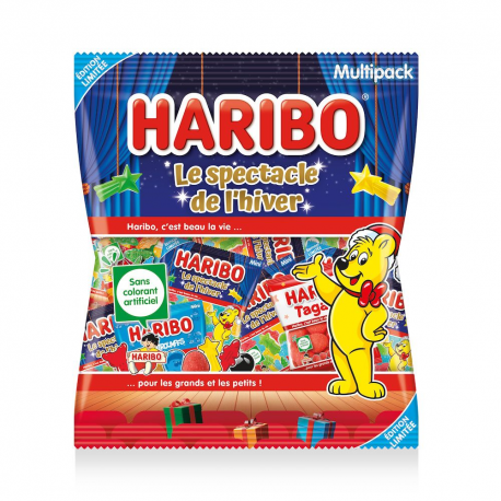 Multipack Assortiment Hiver HARIBO - 620g