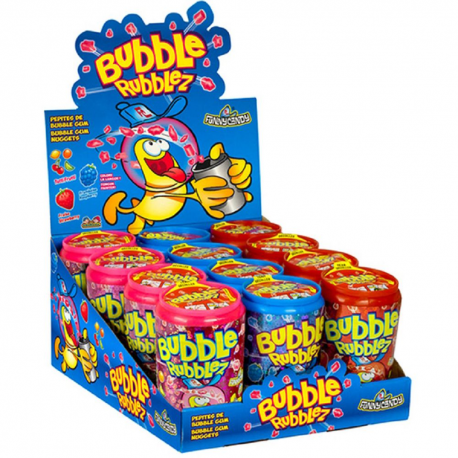 Bubble Rubblez Funny Candy - le lot de 12