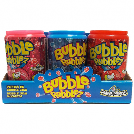 Bubble Rubblez Funny Candy - le lot de 12