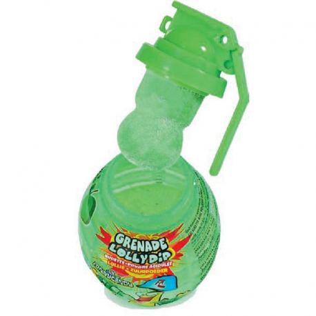 Grenade Lolly Pop Funny Candy - présentoir de 18