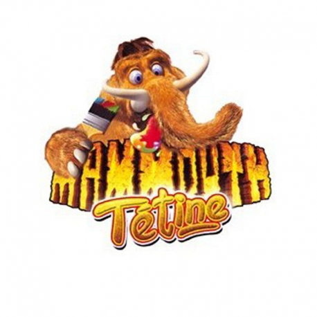 Mammouth Tétines Pik color (colorent la langue) - boîte de 80