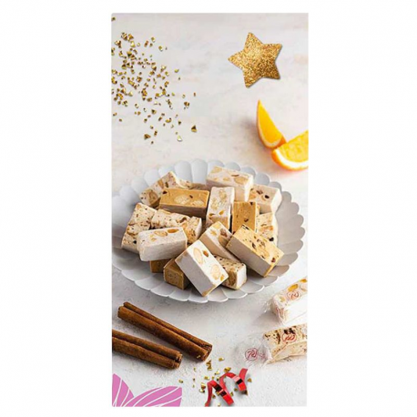 Nougats tendres aux épices en flowpack - Etui de 225g