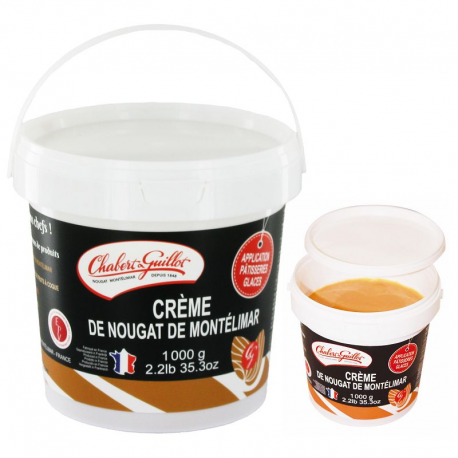 Crème nougat de Montélimar - seau de 1kg