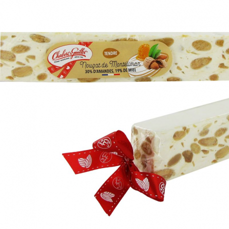 Saucisson en nougat tendre de Montélimar - 250g