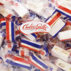 Nougats tendres de Montélimar vanille flowpack Bleu Blanc Rouge - boîte de 216