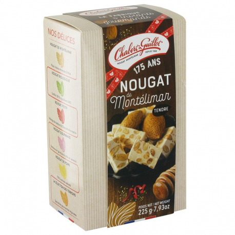 Nougats tendres de Montélimar - Etui de 225g