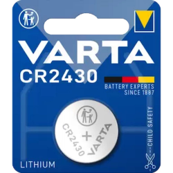 Piles boutons CR2430 Lithium 3V Varta - le lot de 10