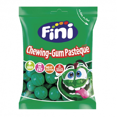 Bubble gum Pastèque 90g - 12 sachets