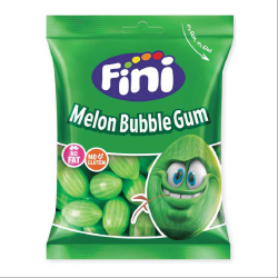 Bubble gum Melons Halal 90g - 12 sachets