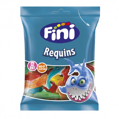 Requins lisses assortis Halal 90g - 12 sachets
