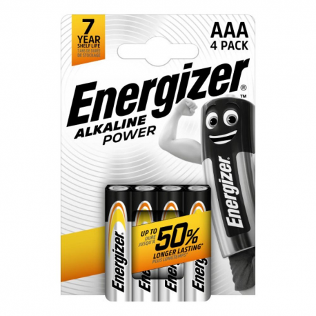 Piles Energizer LR3 blister de 4 piles