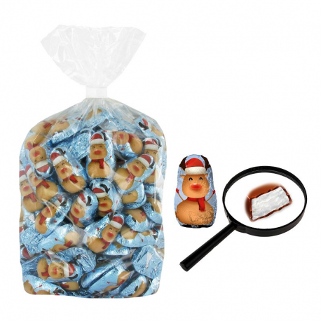 Figurines Rennes chocolat au lait et crème de lait - sachet de 1kg