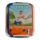Pastilles menthe forte SANS SUCRE décor Tennis - 24 boîtes