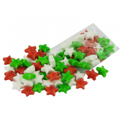 Etoiles multicolores en dextrose 15g - 100 sachets