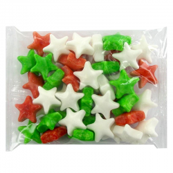 Etoiles multicolores en dextrose 15g - 100 sachets