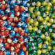 Boules de Noël en chocolat - sachet de 1kg