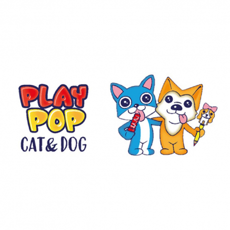 Playpop Cat and Dog - boîte de 18