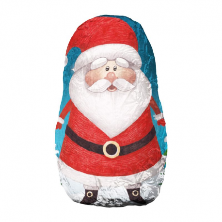 Figurines Pères Noël chocolat au lait et crème de lait - sachet de 1kg