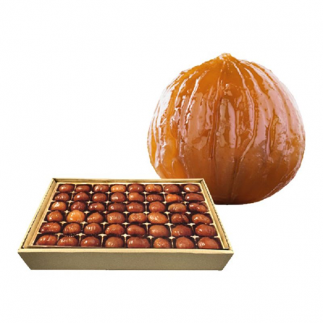 PRECOMMANDE Marrons glacés entiers 20/22g - plateau de 1kg