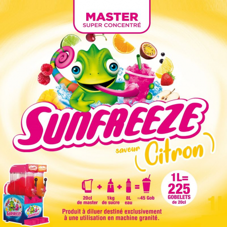 Concentré arôme CITRON 1L pour Granité / Granita