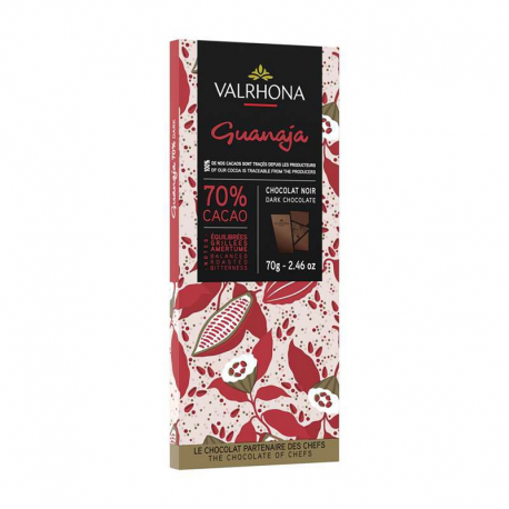 Chocolat Guanaja 70% Valrhona - tablette de 70g