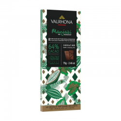 Chocolat Manjari 64% Valrhona - tablette de 70g