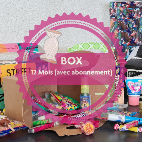 Box Gourmande 12 mois, avec abonnement (1er envoi début Mai 2025)
