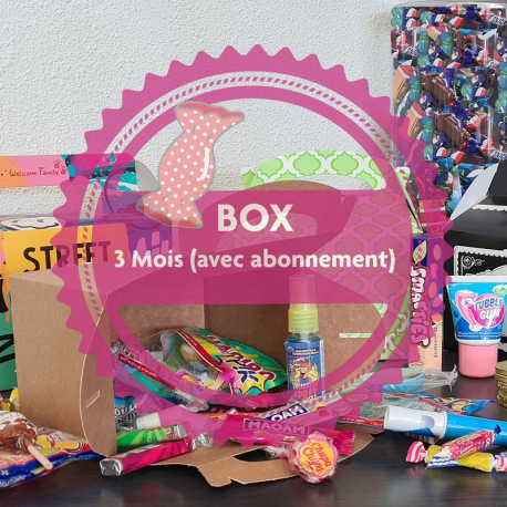 Box Gourmande 3 mois, avec abonnement (1er envoi début Mai 2025)