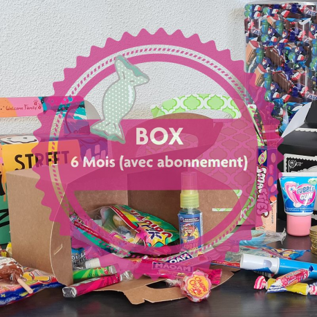 Box Gourmande 6 mois, avec abonnement (1er envoi début Mai 2025)