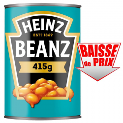 Baked Beans Heinz 415g original - 12 boites
