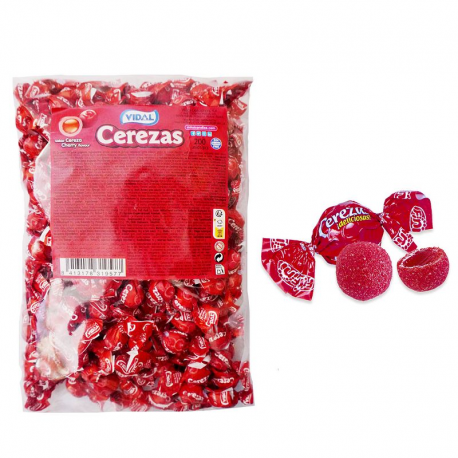 Bonbons à la cerise coeur moelleux - 200 pièces