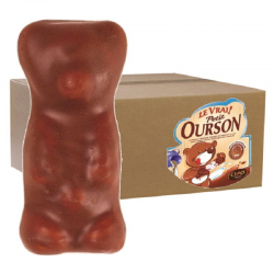 Oursons guimauve chocolat au lait Cémoi - 2,5kg