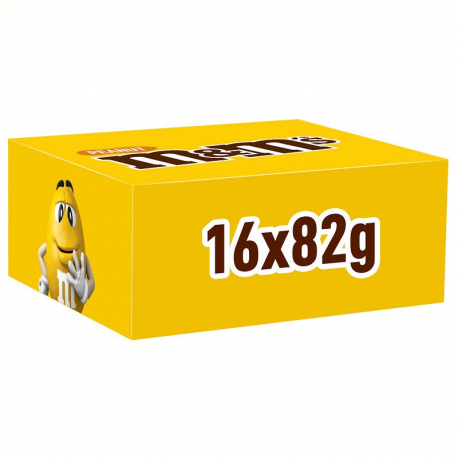 M&M'S Peanut 82g - carton de 16