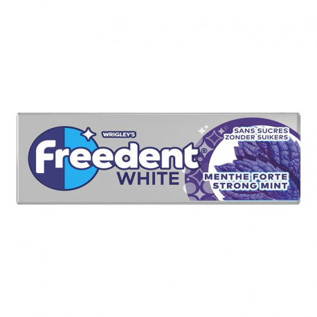 Freedent dragées white menthe forte SANS SUCRES - le lot de 30