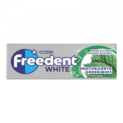 Freedent dragées white menthe verte SANS SUCRES - le lot de 30