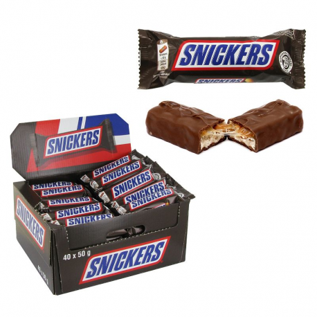Snickers 50g - boîte de 40