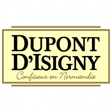 Gros éclats de caramel crème 3/9 mm professionnel Dupont d'Isigny - Pot de 800g