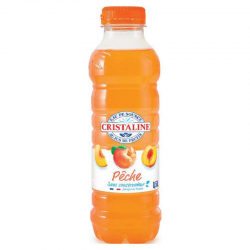 Cristaline pêche - par 24 Pet 50 cl