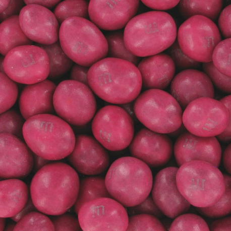 M&M's Peanut Rose intense (Dark Pink natural) - 1kg