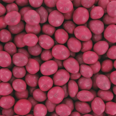 M&M's Peanut Rose intense (Dark Pink natural) - 1kg