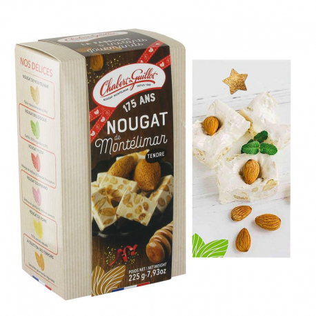 Nougats tendres de Montélimar - Etui de 225g